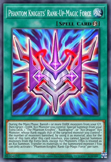 Dominate the Field with Phantom Knights Rank-Up Magic Force
